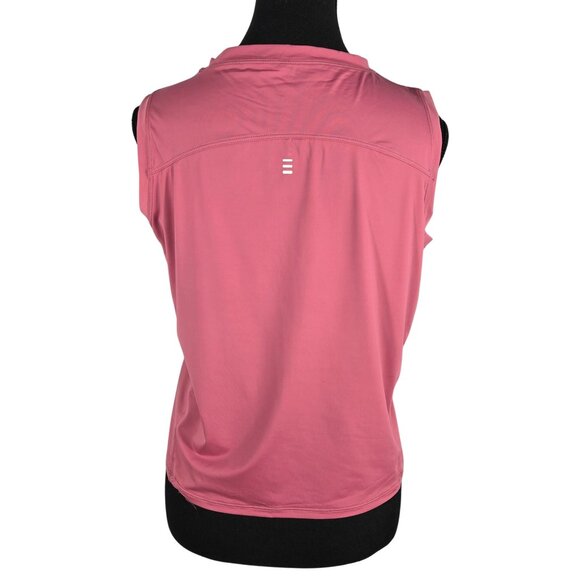 NWOT | Dusty Pink Sleeveless Crewneck Athletic Workout Running Tank Top | Medium - Picture 2 of 4
